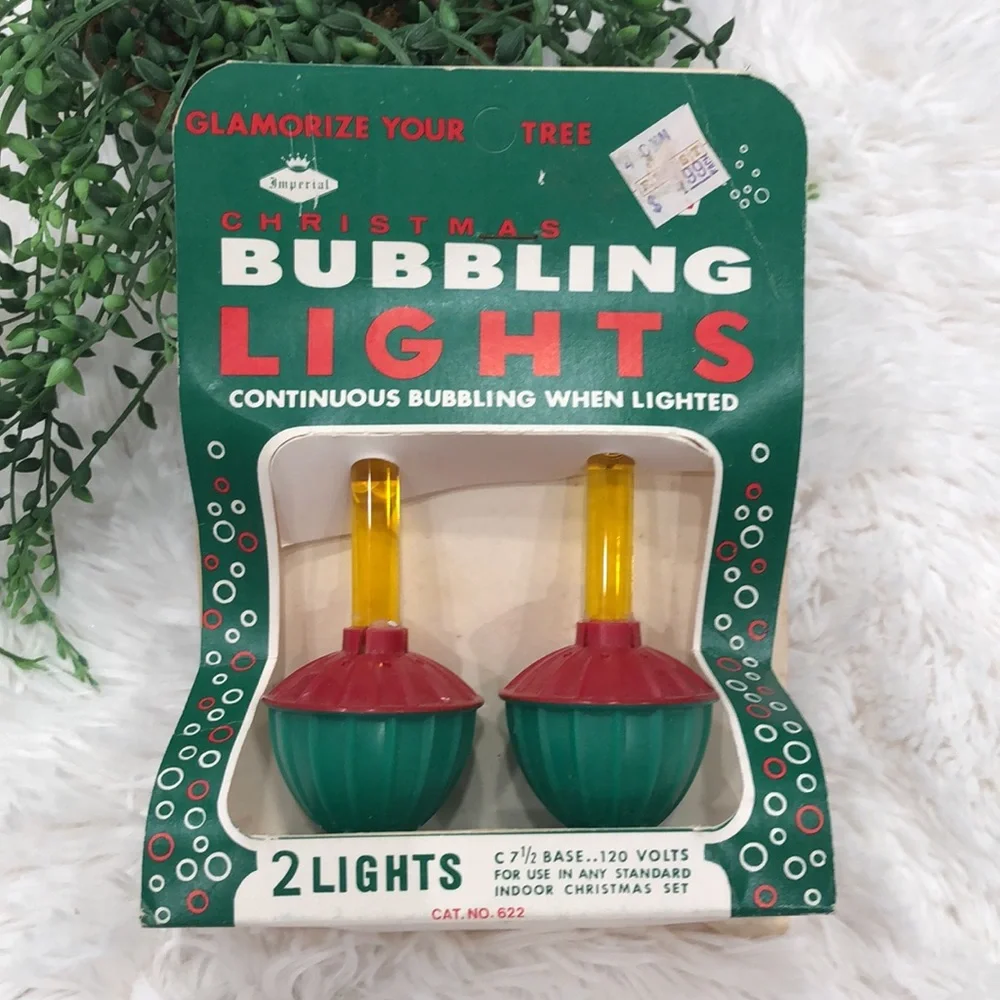 Vintage package bubbling